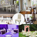 Dining Chair Covers Modern Elastic Stretch Protector (Set of 6)