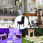 Dining Chair Covers Modern Elastic Stretch Protector (Set of 6)