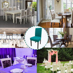 Dining Chair Covers Modern Elastic Stretch Protector (Set of 6)