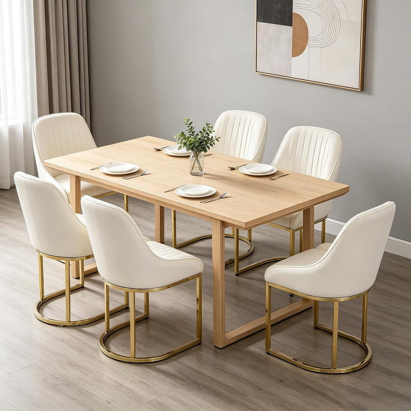 Dining Chairs Luxury Comfy Velvet Kitchen Room Chair (Set of 2)