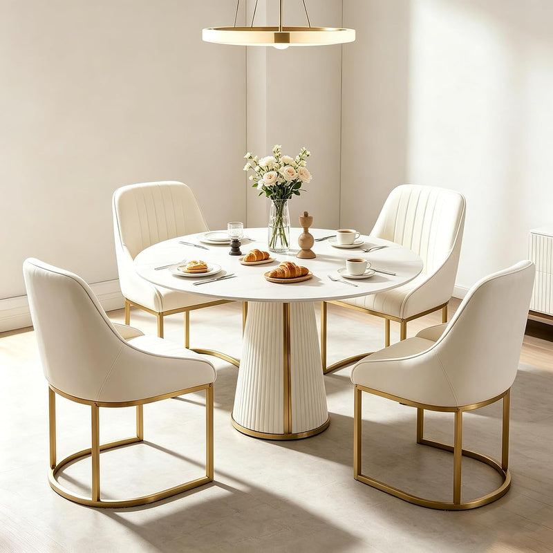 Dining Chairs Luxury Comfy Velvet Kitchen Room Chair (Set of 2)