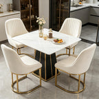 Dining Chairs Luxury Comfy Velvet Kitchen Room Chair (Set of 2)