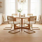 Dining Chairs Mid-Century Modern Kitchen Side Chair Armless (Set of 2)