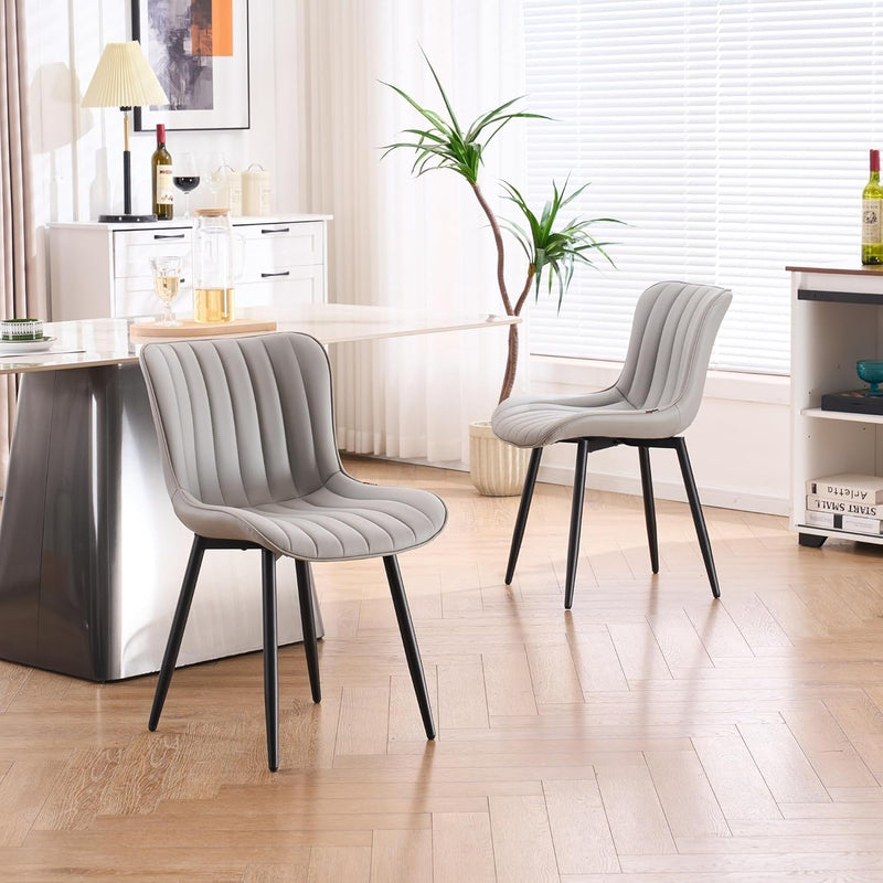Dining Chairs Modern Kitchen Room (Set of 2)