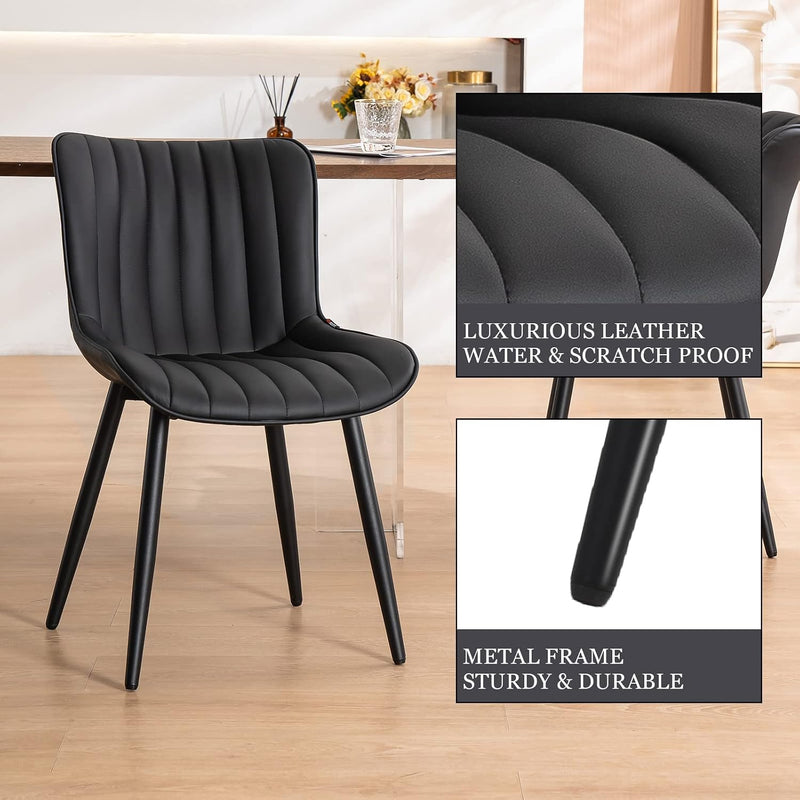 Dining Chairs Modern Kitchen Room (Set of 2)