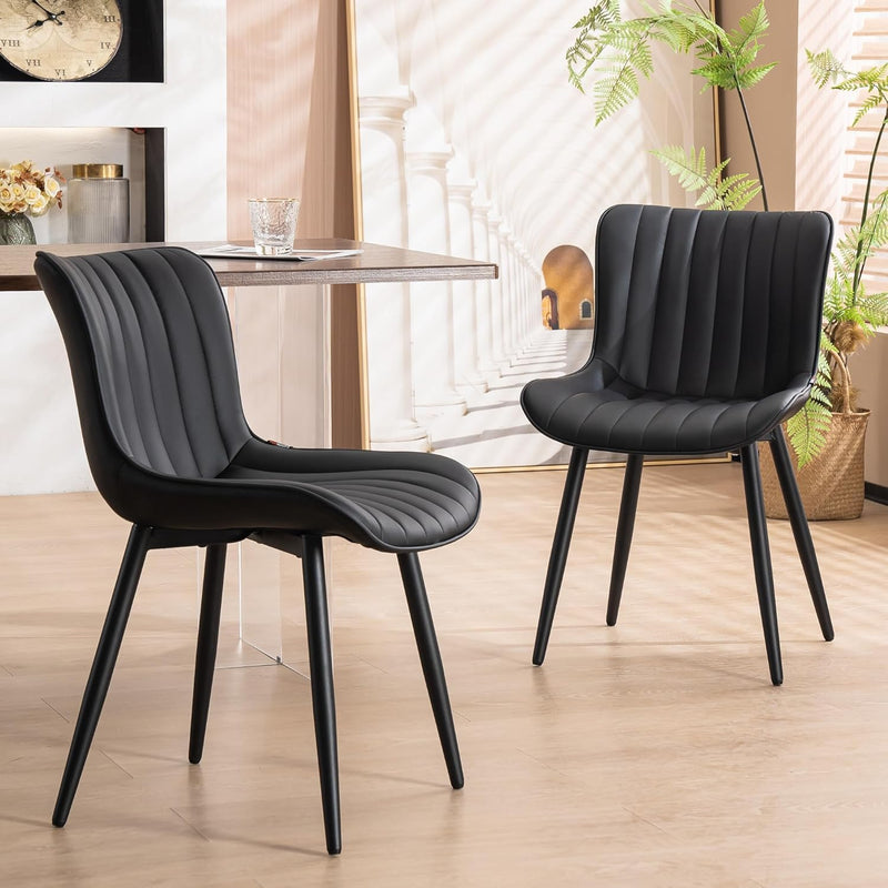 Dining Chairs Modern Kitchen Room (Set of 2)