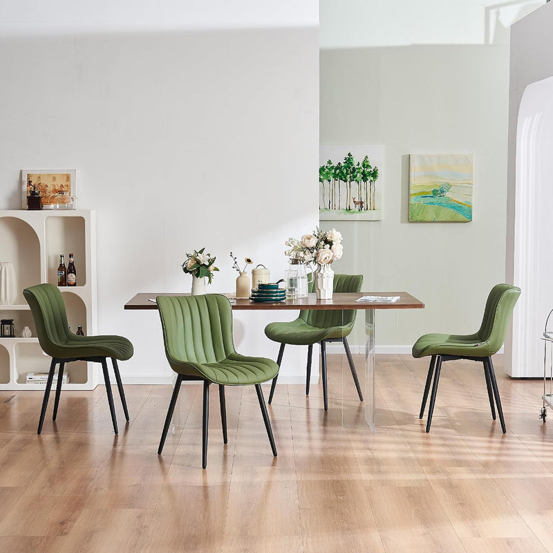 Dining Chairs Modern Kitchen Room (Set of 2)