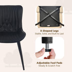Dining Chairs Modern Room Chair (Set of 2)