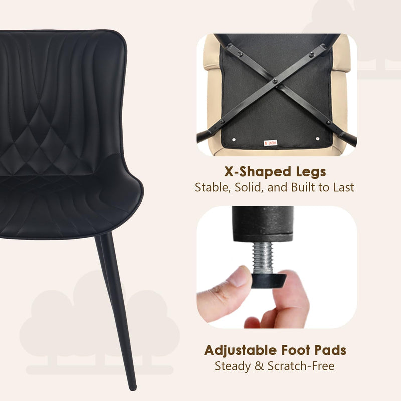 Dining Chairs Modern Room Chair (Set of 2)