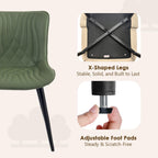 Dining Chairs Modern Room Chair (Set of 2)