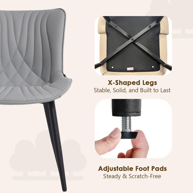 Dining Chairs Modern Room Chair (Set of 2)