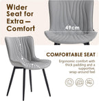 Dining Chairs Modern Room Chair (Set of 2)