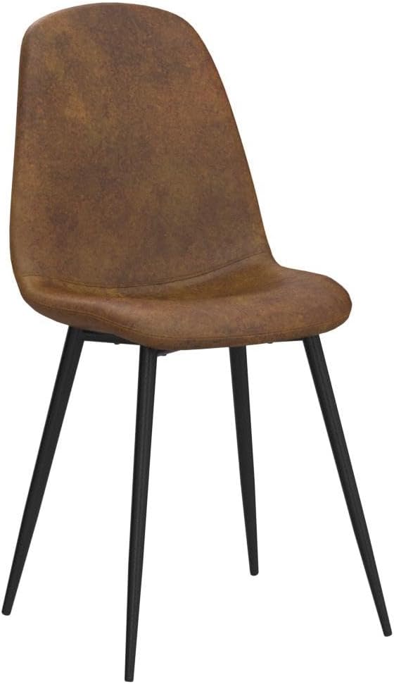 Dining Chairs Soft and Backrest Kitchen with Solid (Set of 4)