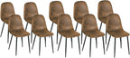 Dining Chairs Soft and Backrest Kitchen with Solid (Set of 4)