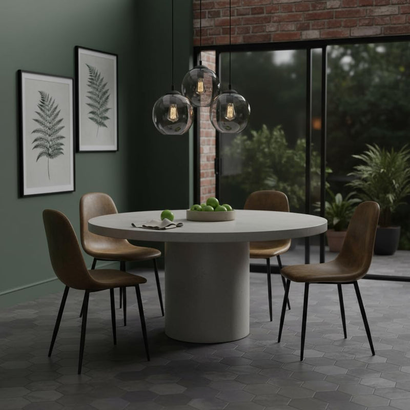 Dining Chairs Soft and Backrest Kitchen with Solid (Set of 4)