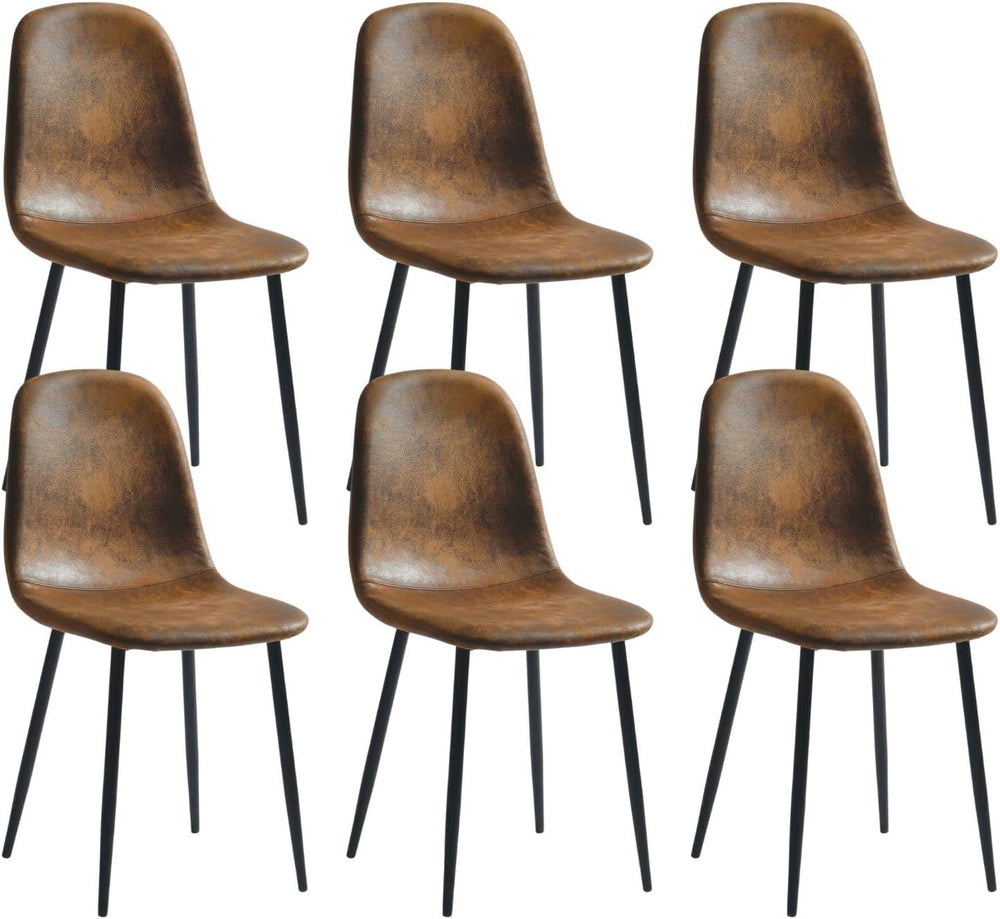 Dining Chairs Soft and Backrest Kitchen with Solid (Set of 4)