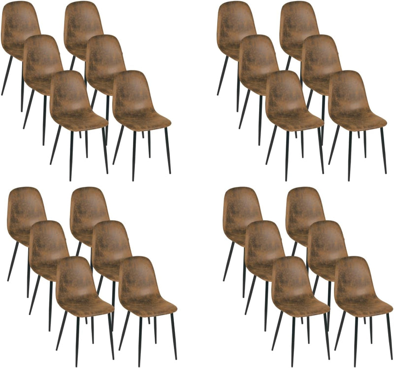 Dining Chairs Soft and Backrest Kitchen with Solid (Set of 4)