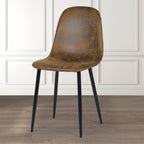 Dining Chairs Soft and Backrest Kitchen with Solid (Set of 4)