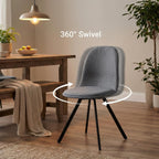Dining Chairs Soft and Backrest Kitchen with Solid (Set of 4)