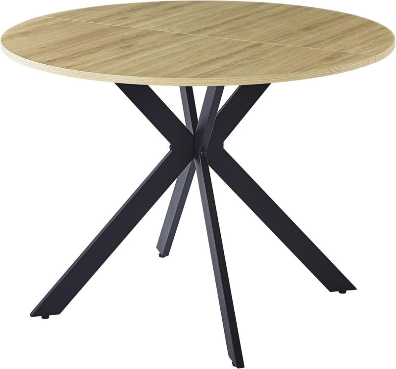 Dining Set Table and Chairs 5-Piece 100CM