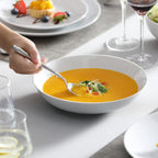 Dinner Sets 24-Piece Porcelain Plates and Bowls Set