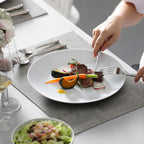 Dinner Sets 24-Piece Porcelain Plates and Bowls Set