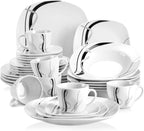 Dinner Sets for 6 People Porcelain Plates