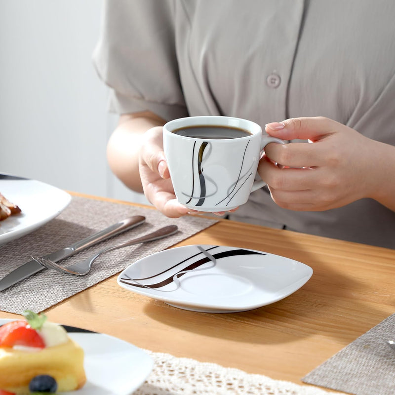 Dinner Sets for 6 People Porcelain Plates