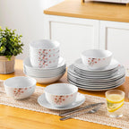 Dinner Sets for 6 People Porcelain Plates