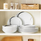 Dinner Sets for 6 People Porcelain Plates