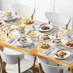 Dinner Sets for 6 People Porcelain Plates