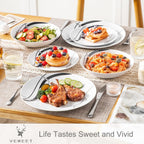 Dinner Sets for 6 People Porcelain Plates