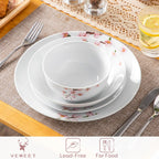 Dinner Sets for 6 People Porcelain Plates