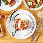 Dinner Sets for 6 People Porcelain Plates