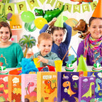 Dinosaur Party Bags 30 Pcs Thicken Dino Paper