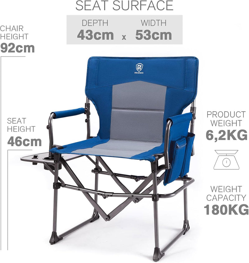 Directors Chair for Adults Oversized Camping