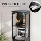 Display Cabinets with Glass Doors 3 Colour LED