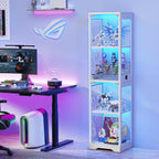 Display Cabinets with Glass Doors 3 Colour LED