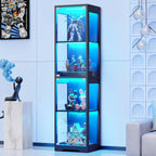 Display Cabinets with Glass Doors 3 Colour LED