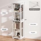Display Cabinets with Glass Doors 3 Colour LED