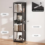 Display Cabinets with Glass Doors 3 Colour LED