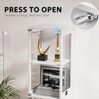 Display Cabinets with Glass Doors 3 Colour LED