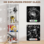 Display Cabinets with Glass Doors 3 Colour LED