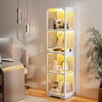 Display Cabinets with Glass Doors 3 Colour LED