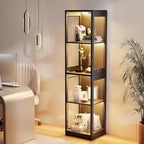 Display Cabinets with Glass Doors 3 Colour LED