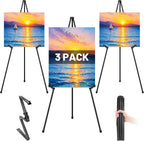 Display Easel Stand for Wedding Sign Portable Metal