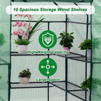 Display4top Greenhouse Grow House 143 X 195CM