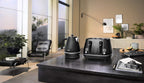 Distinta X .bk Designer Kettle Brushed Steel 360