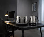 Distinta X Designer Kettle Brushed Steel 360 Swivel