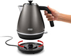 Distinta X Designer Kettle Brushed Steel 360 Swivel